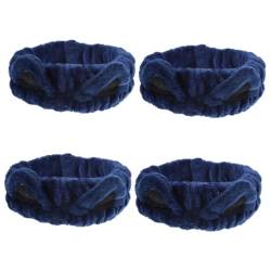 Angoily 4 Stück Stirnband mit Katzenohren Schleifenstirnbänder für Mädchen Spa-Stirnband zum Waschen des Gesichts Tiara Haargummi dekoratives Stirnband Spa-Stirnbänder von Angoily