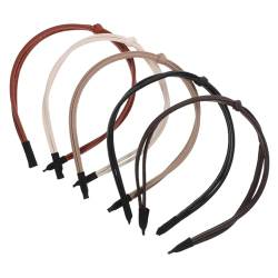 Angoily 5St Stirnband haarband hair-band schlichte Stirnbänder Feiertagsstirnbänder Tiara Stirnbänder für Damen dünne Stirnbänder für Frauen Temperament Karamell Fräulein von Angoily