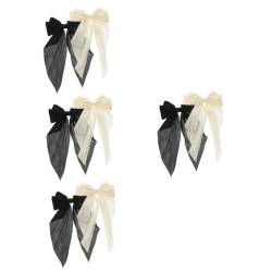 Angoily 8 Stk Haarspange mit großer Schleife Haarnadel Haargummis für Mädchen Haarband Haarschmuck Halloween-Haarschleifen Haarbänder für Mädchen Krawatte Kopfbedeckung von Angoily