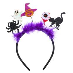 Angoily Halloween-Stirnband halloween haarspangen haarspange halloween Haarschmuck Spinnenkostüm Tiara Haarband Halloween-Stirnbänder für Erwachsene frauen kopfschmuck Cosplay Zubehör von Angoily