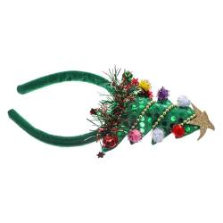 Angoily Kleider weihnachts kopfschmuck weihnachtskopfschmuck Mädchen-Outfits Haarschmuck für den Haarband Damenhut dekoratives Stirnband Haarschmuck für Mädchen scheinen schmücken von Angoily