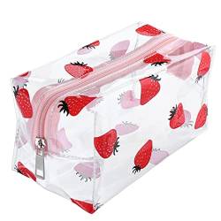 Angoily Kulturbeutel Toilettenartikel Make-up-Aufbewahrungstasche Make-up-Pinsel-kit-Tasche Schminktasche Kosmetiktasche Reise-Kosmetik-Organizer PVC Mädchen Werkzeugkasten Wasserdicht von Angoily