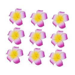 Angoily Mädchen beugt sich für Haare Haarnadel hawaiianische Haarspangen Haarklammer haarschmuck Plumeria-Haarnadel für Mädchen Plumeria-Haarspange Hibiskus Frangipani von Angoily