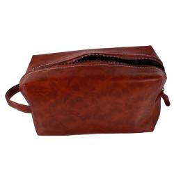 Angoily Vintage Kulturbeutel schminke aufbewahrungen Makeup aufbewahrung Reise-Make-up-Etui Reise-Kosmetiktasche Makeup Tasche Vintage-Dekor Kulturtasche zur Aufbewahrung von Angoily