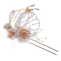 Schmetterling Haarnadel graceling gracy vintage haarklammer Blumenhaarstab haarsschmuck stäbchen klassisch Kopfbedeckung Zubehör Haarstock Damen Haarschmuck Imitationsperlen von Angoily