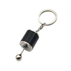 Gear Box Schlüsselanhänger Autoteil Modell Sechsgang-schaltgetriebe Schalthebel Keyring Schlüsselanhänger Ring von Angoter