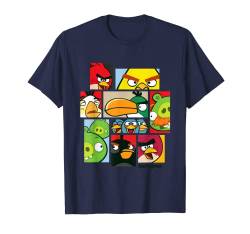 Angry Birds Collage Offizielles Merchandise T-Shirt von Angry Birds