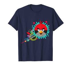 Angry Birds Red Geometric Pop Art offizielles Merchandise T-Shirt von Angry Birds