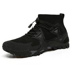 Angugu Wanderschuhe Herren Damen Leichte Outdoor Trekkingschuhe Bergschuhe rutschfeste Schuhe Sneaker Ultralight Atmungsaktiv Wanderhalbschuhe von Angugu