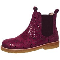 Angulus Angulus 2191 Chelsea Boots komplett Leder Stiefeletten Bordeaux Schnürstiefelette von Angulus