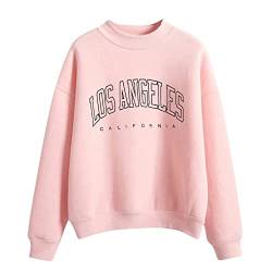 Angebote des Tages Heute Sweatshirt Lang Damen Lammwolle Pullover Damen Oktoberfest Oberteile Damen Langarmshirt Damen Duenn Hoodies Mit Print Damen Pulli Braun Damen von Angxiwan