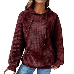 Angxiwan Blitzangebote des Tages Heute Befristet Sweatshirt Tuerkis Damen Pullover Kurzarm Damen Büro Oberteile Damen Langarmshirt Damen Olivgrün Zip Up Hoodie Damen Vintage Pulli Damen von Angxiwan