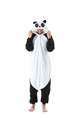 AniKigu Erwachsene Jumpsuit Unisex Tier Schlafanzug Onesies Pyjama Halloween Kostüme Cospaly Nachtwäsche Kung-Fu-Panda von AniKigu