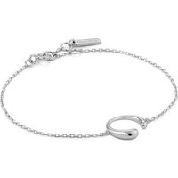 Ania Haie Armband Ania Haie Damen-Armband Luxe Curve 925er Silber, Damenschmuck von Ania Haie