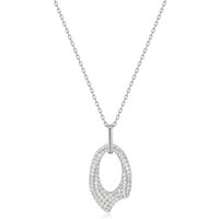 Ania Haie Collier Ania Haie Damen-Kette 925er Silber Zirkonia von Ania Haie