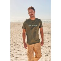 Classico Bio-Baumwoll Herren T-Shirt - Khaki von Animal