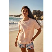 Elena Bio-Baumwoll Damen T-Shirt mit Tasche - Pink von Animal