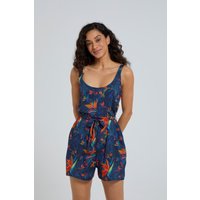 Flora Damen Nachhaltiger Playsuit - Orange von Animal