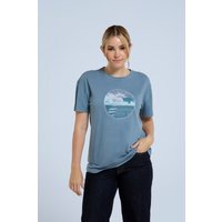 Leena Bio-T-Shirt für Damen - Blau von Animal