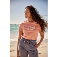 Marina Bio-Baumwoll Damen T-Shirt mit Logo - Pink von Animal