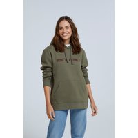 Maya Damen Bio-Kapuzenpulli - Grün von Animal