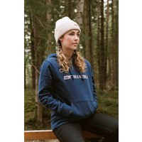 Maya Damen Bio-Kapuzenpulli - Marineblau von Animal