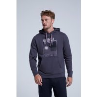 River Wavey Bio-Baumwoll Herren-Hoodie mit Print - Grau von Animal