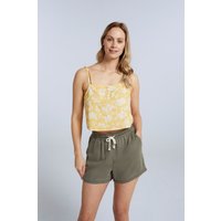 Stella Bio-Baumwoll Damen Crop-Top - Gelb von Animal