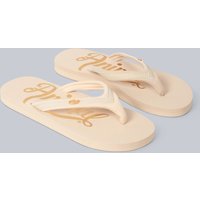 Swish Damen Flip-Flops mit Logo - Beige von Animal