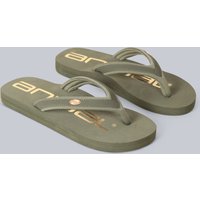 Swish Damen Flip-Flops mit Logo - Khaki von Animal