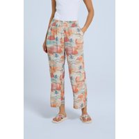 Tassia Recycelte Damen Capri-Hose - Orange von Animal