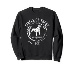 Circle Of Trust My Rottweiler Hunde-T-Shirt mit Tiermotiv Sweatshirt von Animals Tee Shirts For Men Women