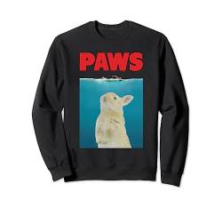 Paws Bunny T-Shirt Lustige Parodie | Hasenliebhaber Geschenke Sweatshirt von Animalzilla Cute Animal Tee Shirts