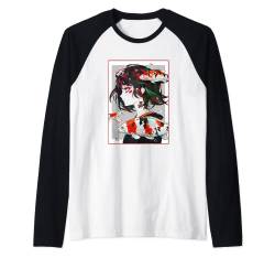 Anime Girl Japanisch Ästhetisch Anime Otaku Geschenk Raglan von Anime Artwork Kollektion von MNI