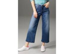7/8-Jeans ANISTON CASUAL Gr. 48, N-Gr, blau (blue) Damen Jeans Ankle 7/8 von Aniston