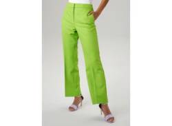Anzughose ANISTON SELECTED Gr. 46, N-Gr, grün (apfelgrün) Damen Hosen Stoffhosen Bestseller von Aniston
