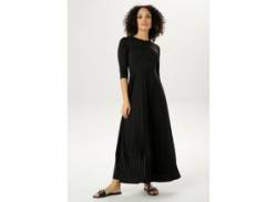 Maxikleid ANISTON CASUAL Gr. 36, N-Gr, schwarz Damen Kleider Lange Bestseller von Aniston