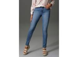 Slim-fit-Jeans ANISTON CASUAL Gr. 36, N-Gr, blau (blue) Damen Jeans 5-Pocket-Jeans Röhrenjeans von Aniston