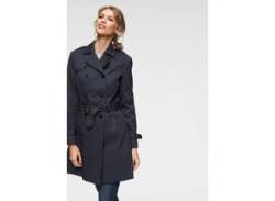 Trenchcoat ANISTON CASUAL Gr. 34, blau (marine) Damen Mäntel Übergangsmäntel Bestseller von Aniston