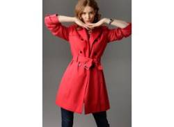 Trenchcoat ANISTON CASUAL Gr. 36, rot Damen Mäntel Übergangsmäntel Bestseller von Aniston