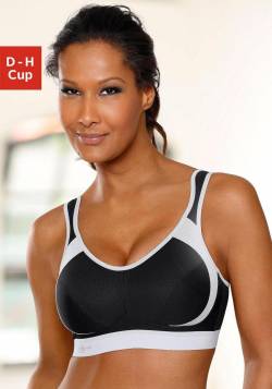 Große Größen: Sport-BH, schwarz, Gr.75E von Anita Active