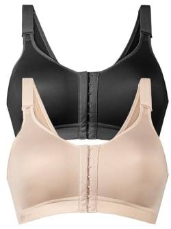 Anita 2er Pack Sport-BH Frontline Open 5523 Gr. 90B in 1xdesert 1xschwarz von Anita