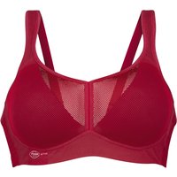 Anita Air Control DeltaPad Sport-BH, doppellagig, Komfortträger, für Damen, rot, 65AA von Anita