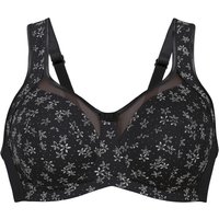 Anita Clara Art Minimizer-BH, floral, wattiert, für Damen, schwarz, 115B von Anita