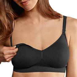 Anita Damen Maternity Bra Wirefree And Seamfree Bustier, Schwarz (Black 001), S EU von Anita