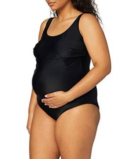 Anita Maternity Damen Badeanzug 9571 Schwangerschafts-Einteiler, Gr. 38 (E), Schwarz (schwarz 001) von Anita