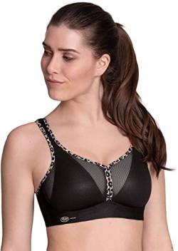 Anita Sport-BH, air Control deltapad - Maximum Support Größe 70C, Farbe Schwarz/Kalahari von Anita