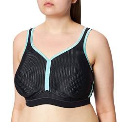 Anita Sport-BH 5566 Gr. 70 G in schwarz/Pool Blue von Anita