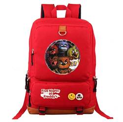 Anjinguang Five Nights Rucksack für Mädchen, Kinder, Schultasche, Kinder, Büchertasche, Damen, lässig, Tagesrucksack, Cartoon, niedlicher Bär, lässig, stilvoll, Schulrucksack, große Größe, Typ 19, von Anjinguang