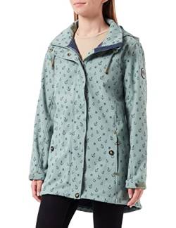 Ankerglut Damen #ankerglutschein Women Softshelljacke, Slate Gray, 36 von Ankerglut